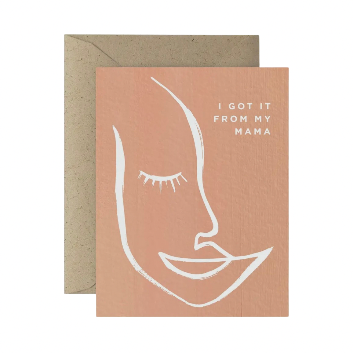 From My Mama Greeting Card