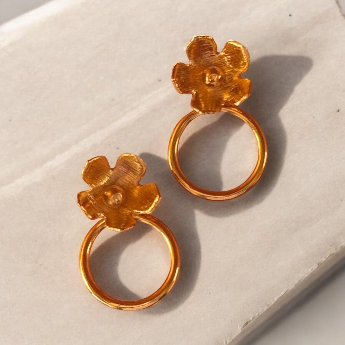 Flower Duo Studs