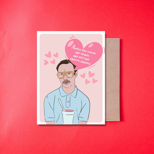 Things are getting pretty serious Kip Card