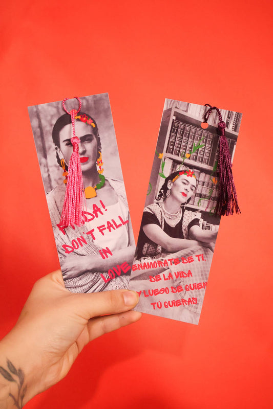 Frida Kahlo Style Pop Culture Bookmarks