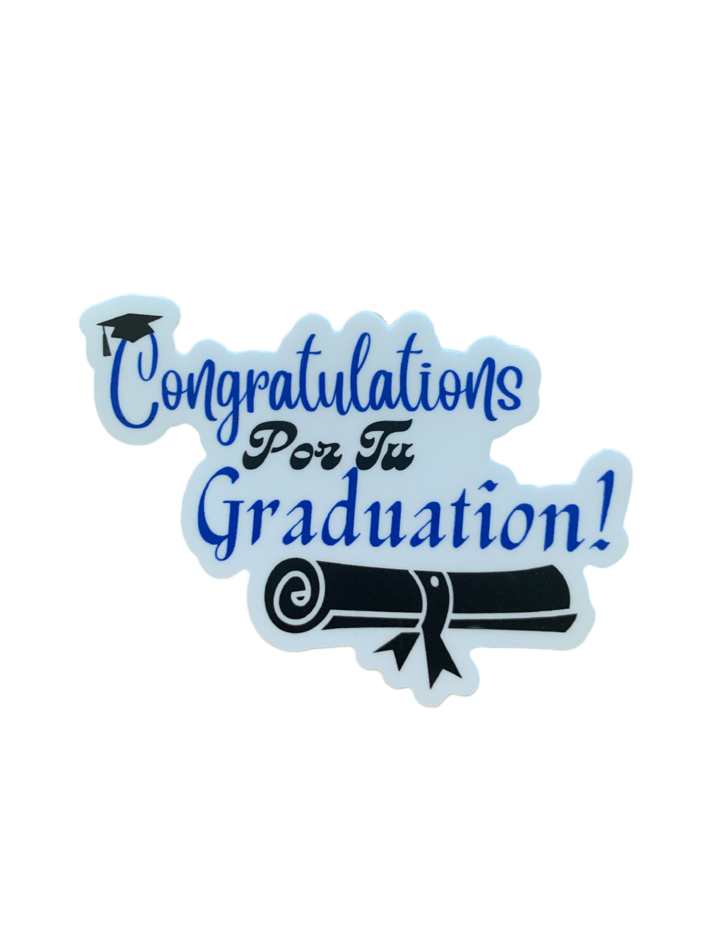 Congratulations Por Tu Graduación Sticker