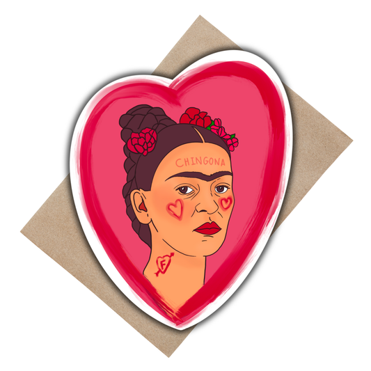Chingona Frida Pop Culture Card