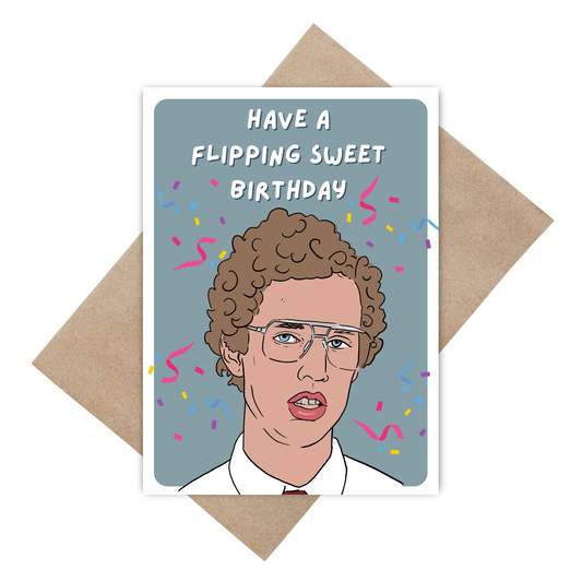 Have a flipping sweet birthday Napoleon