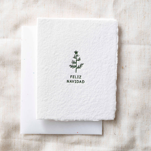 Christmas Greeting Card | Feliz Navidad Holiday Spanish Card