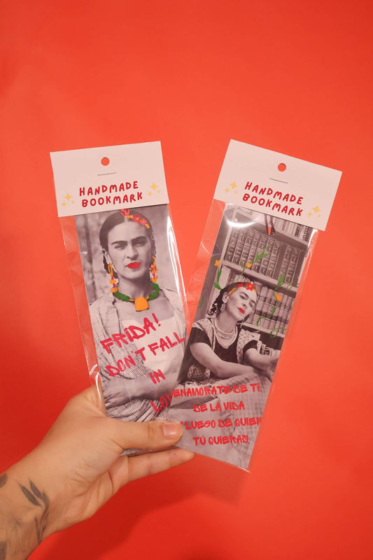 Frida Kahlo Style Pop Culture Bookmarks
