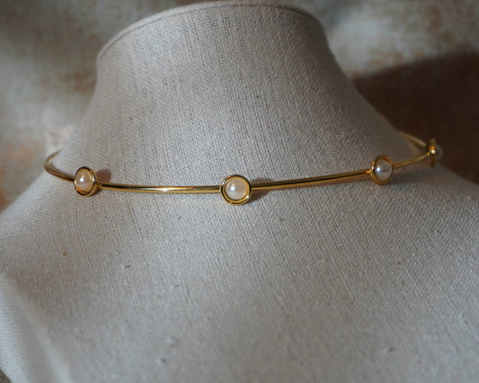 Pearl Aura Choker