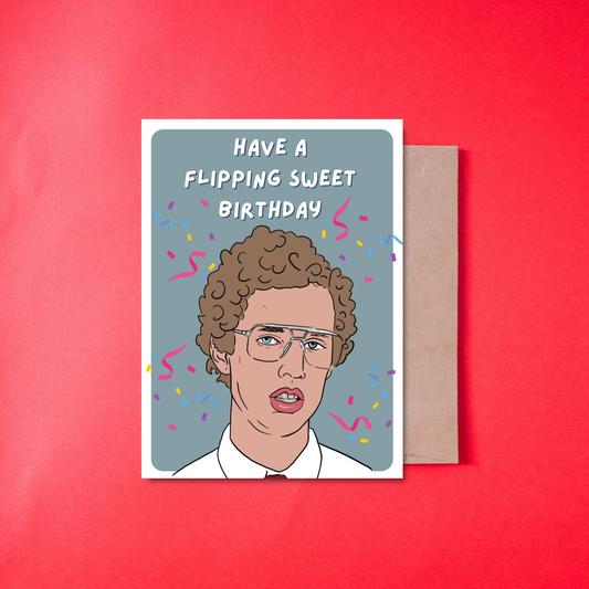 Have a flipping sweet birthday Napoleon