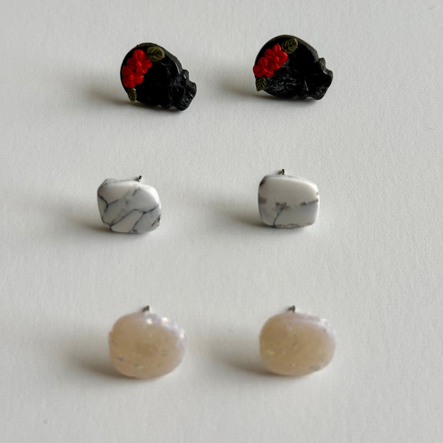 Marble Calavera Stud Pack