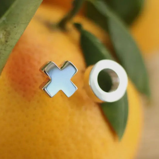 Sterling Silver XO Earrings