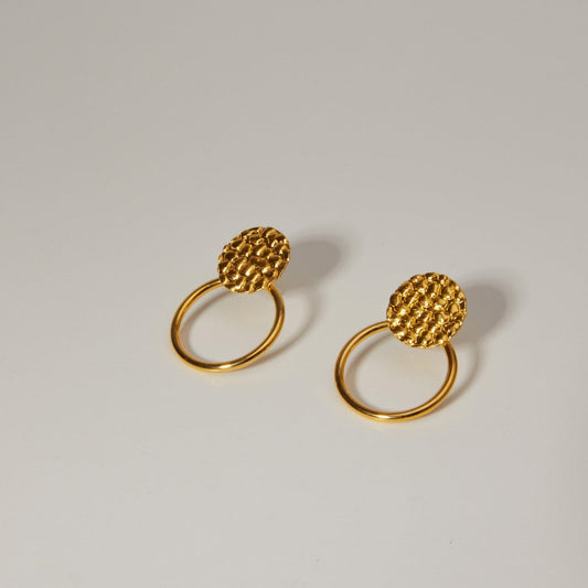 Circle Duo Studs
