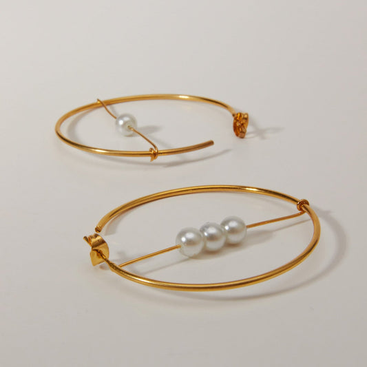 Nova Pearl Hoops