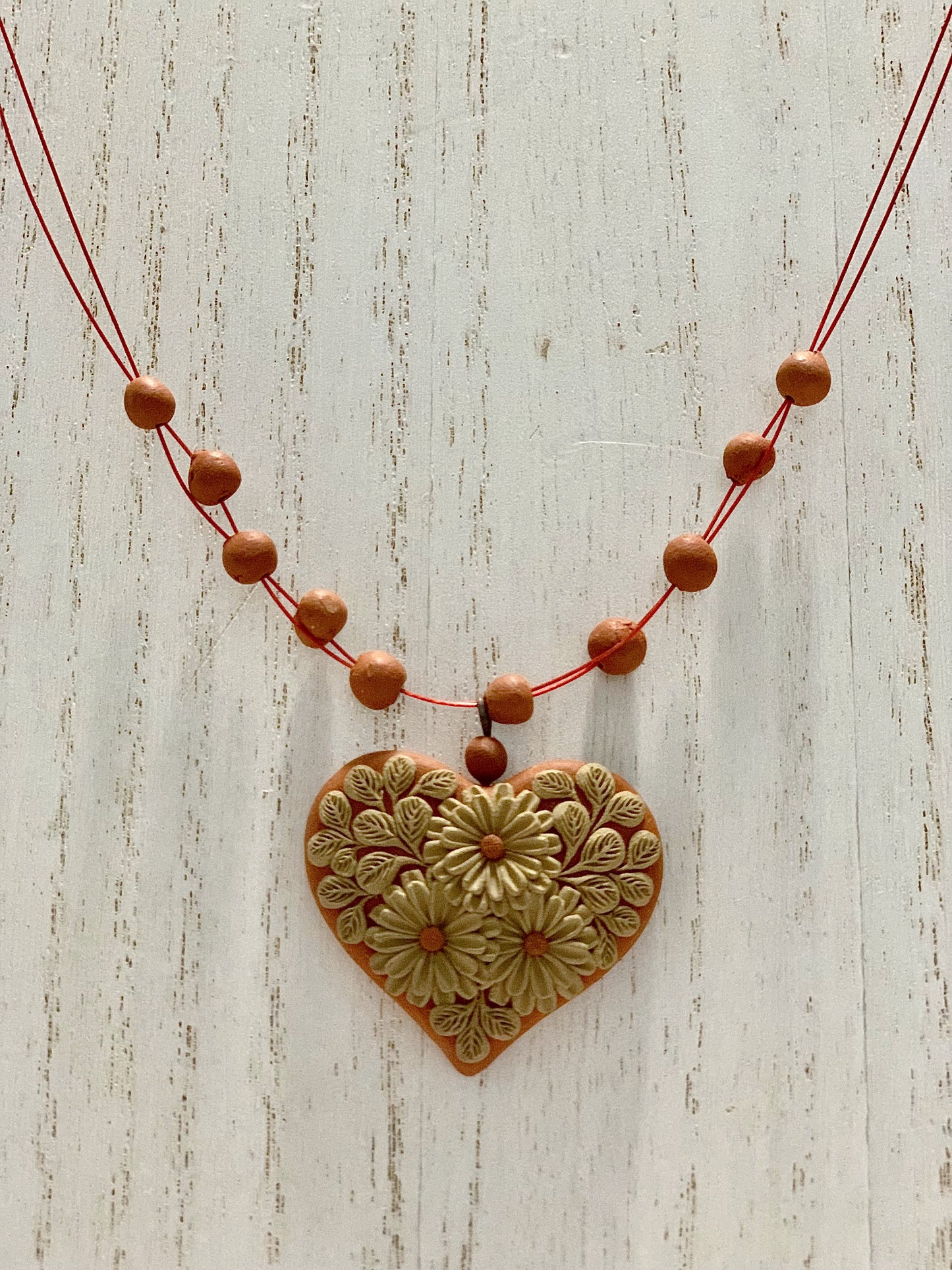 Corazón Barro Necklace #2