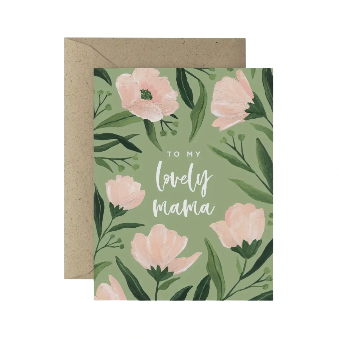 Lovely Mama Pink Floral Card