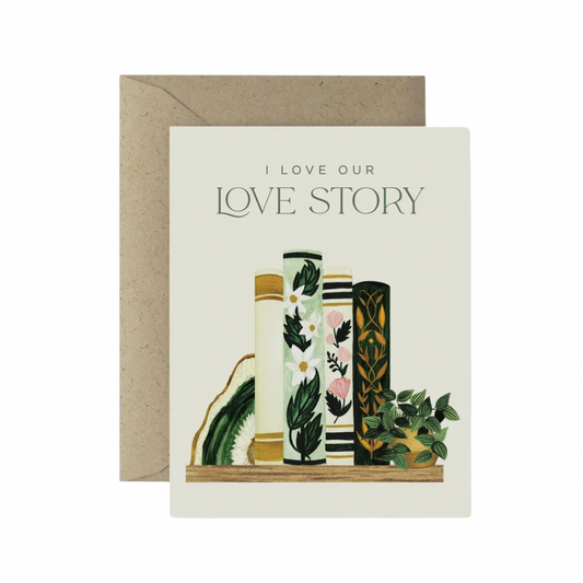Love Story Greeting Card