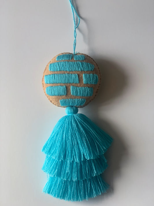 Turquoise Pan Dulce Tassel