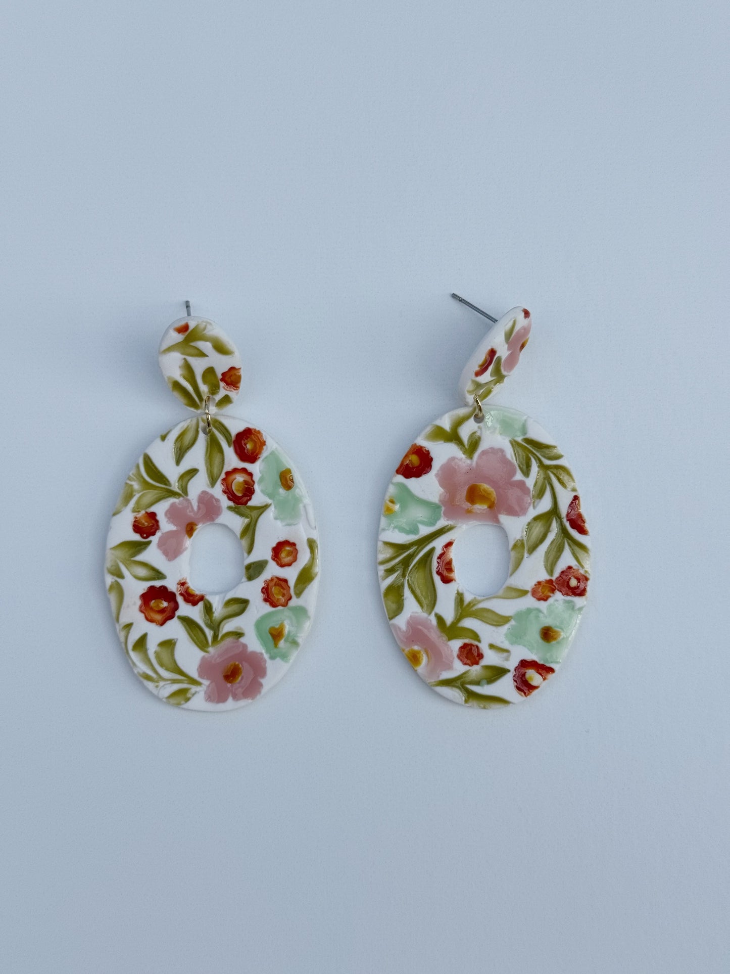 Las Flores Clay Earrings