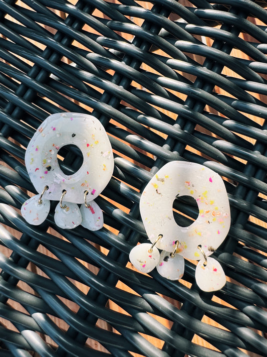 Modern Clay Earrings