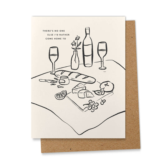 There's No One Else I'd Rather Come Home to Valentine Card