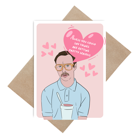 Things are getting pretty serious Kip Card