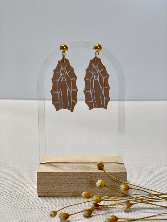 Las Morenitas Neutral Earrings