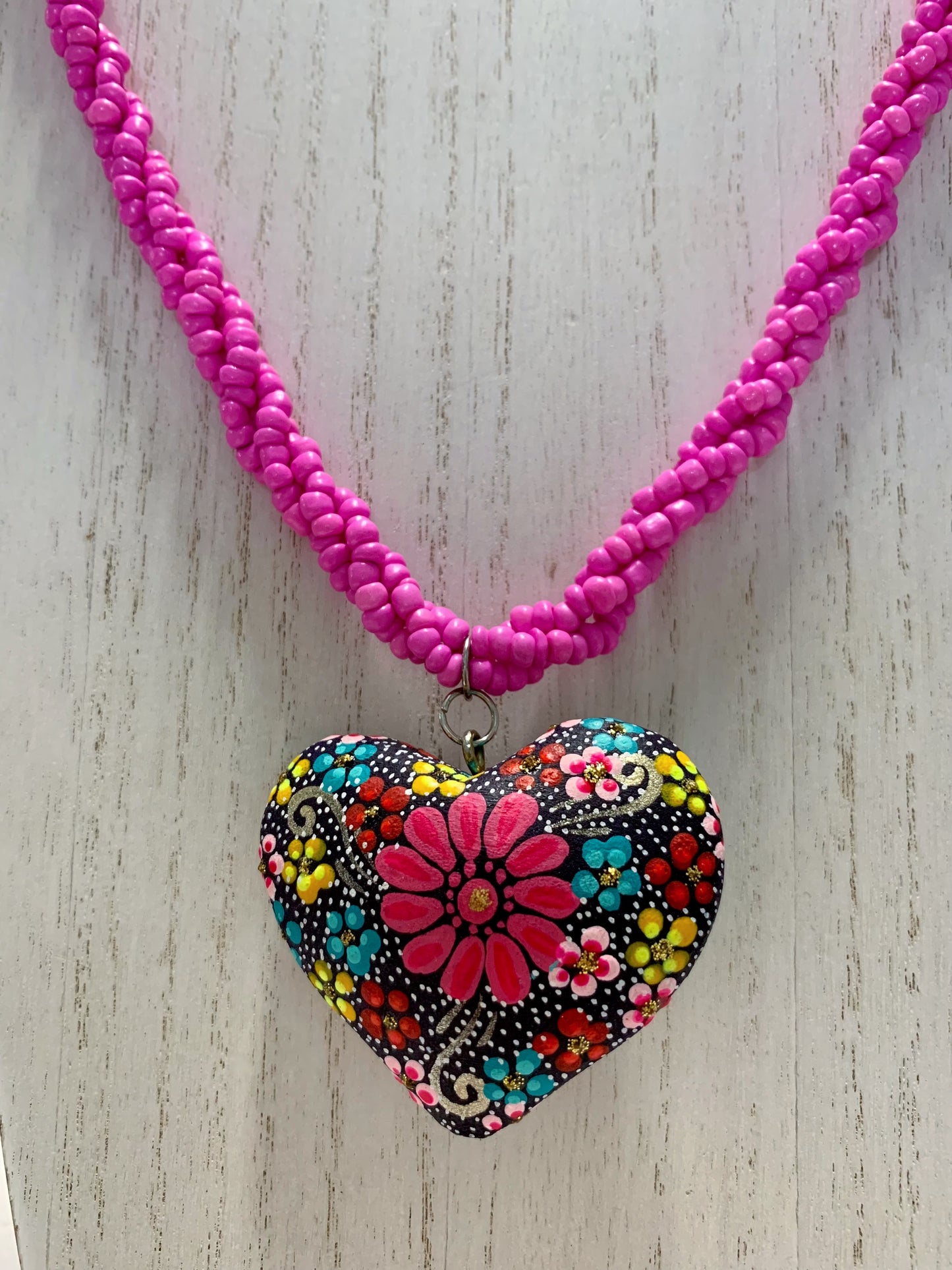 Alebrije Heart Necklace