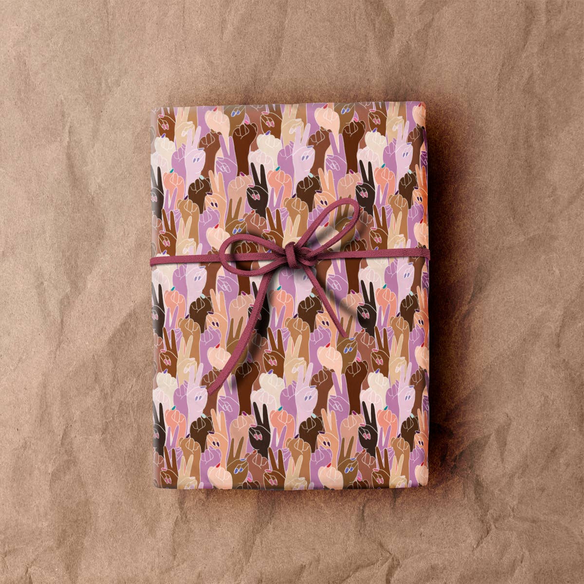 Femme Wrapping Paper Sheet
