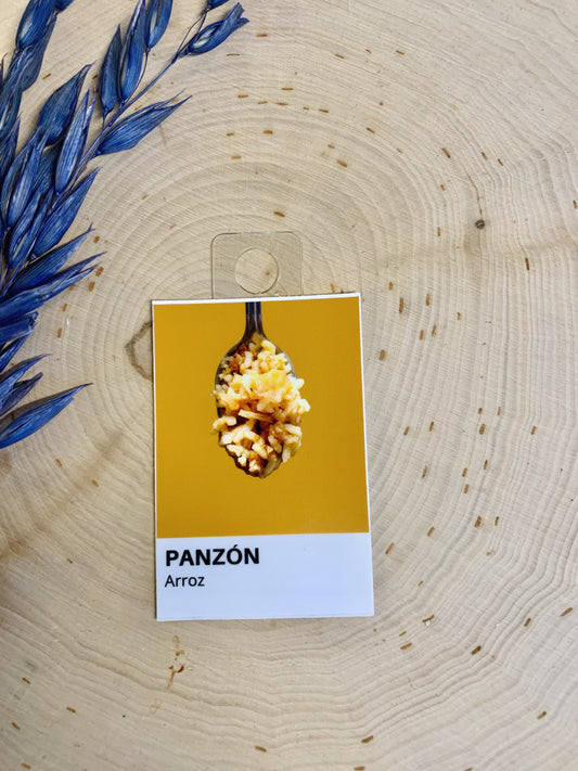Panzón Sticker- Arroz