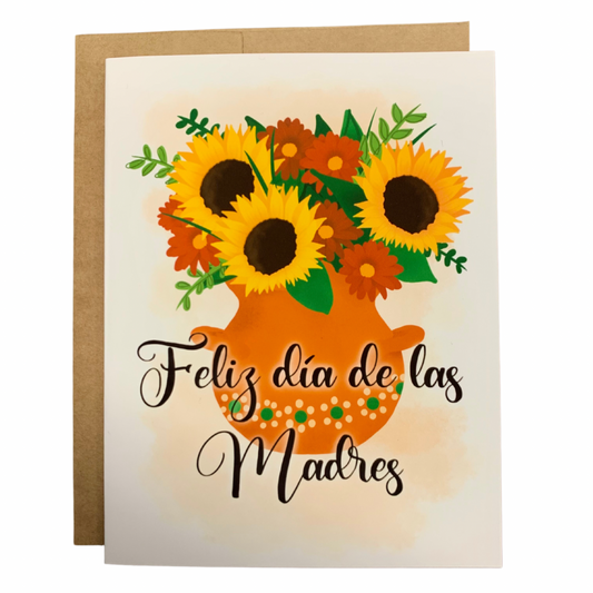 Día De Las Madres Greeting Card