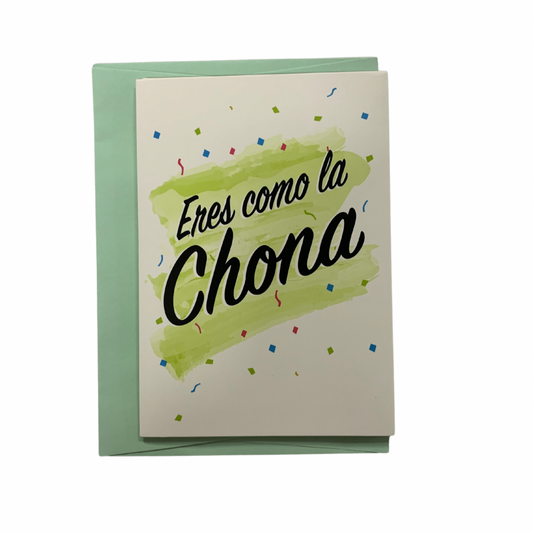 La Chona - Musical Greeting Card