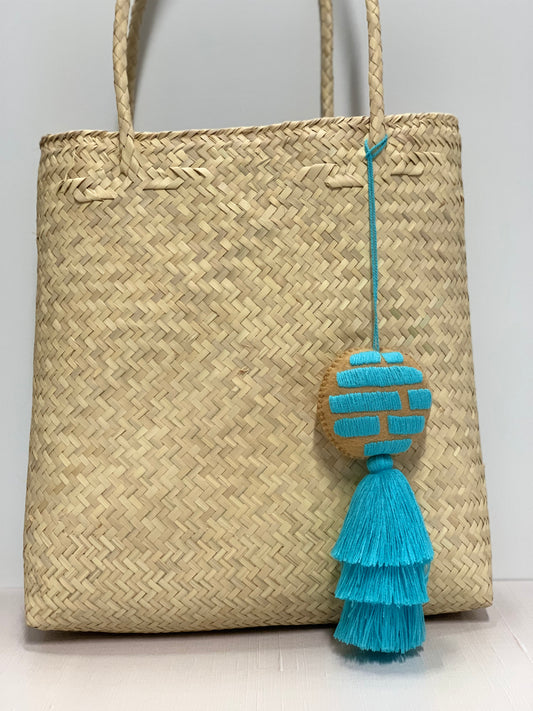 Turquoise Pan Dulce Tassel